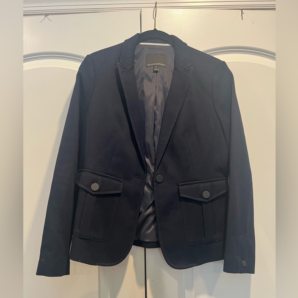 Banana Republic Navy Blazer